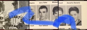 Tom Selleck Micky Dolenz High School Yearbook 1961 Junior Year Ulysses S. Grant - Picture 1 of 16