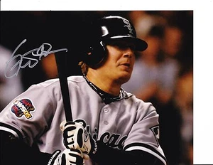 CHICAGO WHITE SOX GEOFF BLUM SIGNED WORLD SERIES 8X10 - Picture 1 of 1