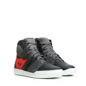 Scarpe moto Dainese York Air nero rosso phantom red shoes - Foto 1 di 1