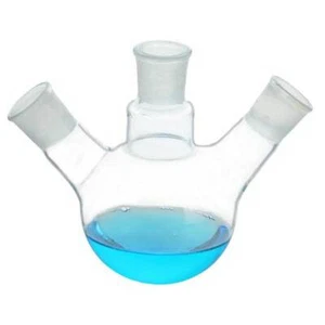 Lab Transparent Quartz Flask 50ml-1000ml, High Temp Resistant, Labware Supply - Picture 1 of 10