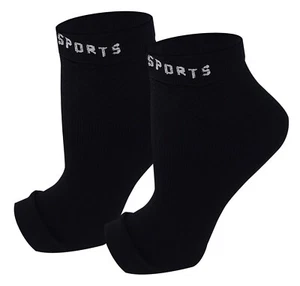 2 Pairs Dr.Shams Plantar Fasciitis Compression Ankle Sleeve Supports Socks - Picture 1 of 4