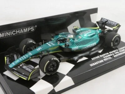 Minichamps Aston Martin AMR22 #5 Sebastian Vettel Australian 2022 1/43 417220305 - Immagine 1 di 3