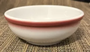 Shenango China SHO120 Red Airbrush: Rimrol Welroc Restaurant Ware - 5" BOWL - Picture 1 of 5