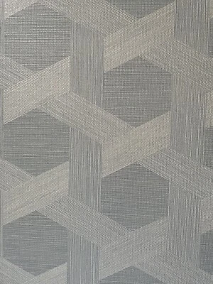 PHILLIP JEFFRIES VINILO TEJIDO SISAL VERDE AZULADO RENACIMIENTO PAPEL PINTADO Foto 1 de 4