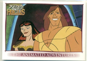TARJETA PROMOCIONAL - XENA GUERRERA PRINCESA Y HÉRCULES - LAS AVENTURAS ANIMADAS - #P1 - Imagen 1 de 2