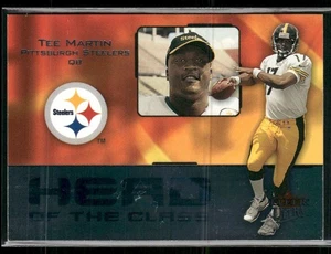 2001 Ultra Head of the Class Tee Martin #19 HC Pittsburgh Steelers - Picture 1 of 2