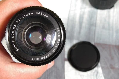 MFT adapted 70-210mm f/4.5 zoom lens for m4/3 GH-3 GH-4 E-M10 Olympus Panasonic - Image 1 of 2