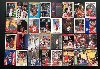 Hakeem Olajuwon (32 Card Lot) w/ Inserts Houston Rockets HOF Ex-NrMt - Image 1 of 4
