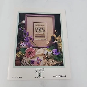 Shepherds Bush Mulberry Mini Cross Stitch Chart 1990 - Picture 1 of 3