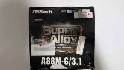 ASRock A88M-G/3.1 Super Alloy Micro ATX Motherboard HDMI AMD FM2+ Socket - Image 1 of 4
