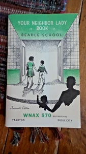 Vintage WNAX 570 YOUR NEIGHBOR LADY BOOK 14th Edition, 1955, Recipes, Hints - Picture 1 of 1