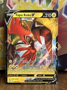 Tapu Koko V 050/163 Swsh05: Battle Styles Holo - Picture 1 of 2