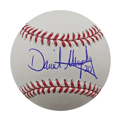 Daniel Murphy Mets Nationals Autografiado Firmado ROMLB Béisbol (CERTIFICADO DE AUTENTICIDAD PSA/ADN) Foto 1 de 4