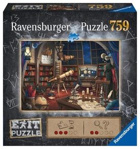 Ravensburger Exit Puzzle – Space Observatory 759pc Mystery Jigsaw Puzzle Starwar - Picture 1 of 10