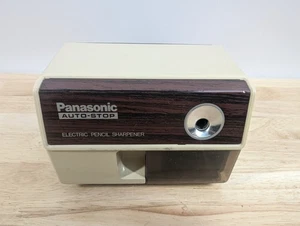 GETESTET Vintage Panasonic KP-110 Auto Stop elektrischer Bleistiftspitzer - JAPAN  - Bild 1 von 8