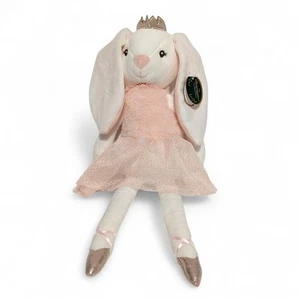 The Bearington Collection Brise Bunny Ballerina Rosa Peluche Bambola 16" #143324 - Foto 1 di 10