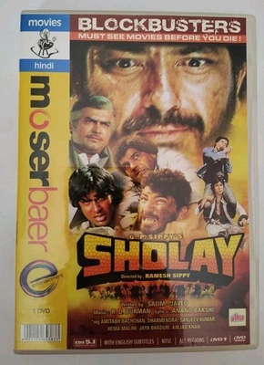 Moser Baer G.P. Sippy's Sholay (DVD, 2009) All Regions - image 1 of 3