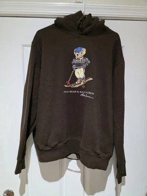 Ralph Lauren Men's Polo Ski Bear Hoodie Sweatshirt XL - Image 1 of 4