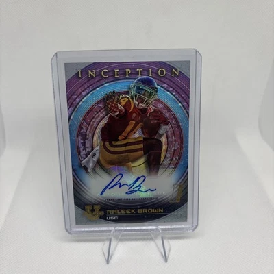 2022-23 Bowman Inception U RALEEK BROWN Auto Autograph RC USC Trojans - Image 1 of 2