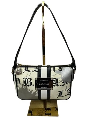 L.A.M.B. Bolso de hombro vintage de Gwen Stefani con salpicaduras de pintura de alquimia Y2K Foto 1 de 4