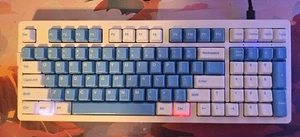 Clavier Epomaker EK98 avec interrupteurs Leobog Graywood et claviers en céramique - Photo 1/1