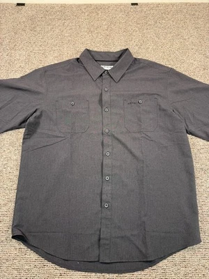 Orvis Shirt Mens XL Gray Short Sleeve Button Up Pockets Casual Adult XL - Image 1 of 4