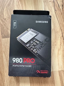 Samsung 980 PRO 1TB SSD PCIe 4.0 x 4 M.2 Internal Solid State Drive - New Sealed - Afbeelding 1 van 3