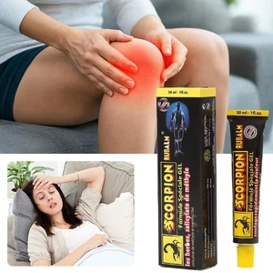 Scorpion Analgesic Ointment Rheumatism Arthritis Joint Stasis Sprain Pain X3F0 - Picture 1 of 8