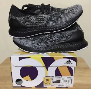 Brandneu Adidas Ultraboost Uncaged Core schwarz/weiß Oreos Größe 9,5 - Bild 1 von 5