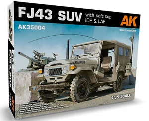 1/35 Modern Compact 4WD Soft Top Military Vehicle (IDF/LAF Type) 【AK35004】 - Picture 1 of 5