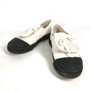 LOEWE L815282X20 laces shoes anagram Bicolor sneakers White/Black - Picture 1 of 12