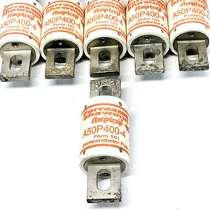 (1 PC) Ferraz Shawmut A50P400-4 Amp-trap Fuse, 400AMP 500VAC/450VDC - Picture 1 of 4