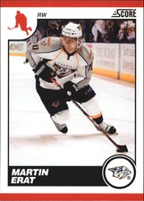 2010-11 (PREDATORS) Score Glossy #276 Martin Erat
