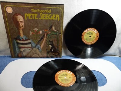 Pete Seeger - "The Essential Pete Seeger" - Double LP Album - Image 1 of 4