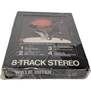 Sealed WILLIE HUTCH Midnight Dancer RARE 1979 FUNK SOUL 8-track tape cartridge - Picture 1 of 4