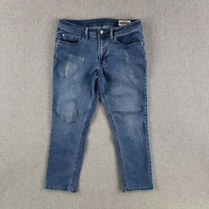 Buffalo David Bitton 32x27 Jackson-X Straight Fit Jeans Stretch Modern Shortened - Picture 1 of 7