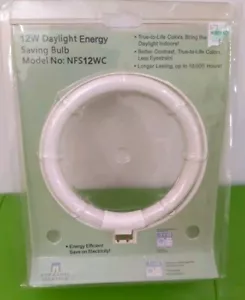 12W Daylight Energy Bulb #NFS12WC - Picture 1 of 5