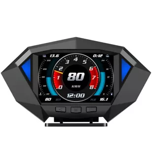 P1 Coche Head Up Display OBD GPS Velocímetro Digital Inteligente Clinómetro Alarma - Imagen 1 de 11