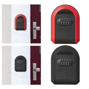 Secure Key Storage Box with Combination Lock for Home and Office Use - Picture 1 of 15