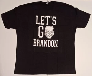 Info Wars schwarzes T-Shirt Lets Go Brandon Herren Größe 3XL - Bild 1 von 4