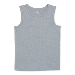  Boys Tough Grey Tank Top, M 8, Comfortable, Wonder Nation - Picture 1 of 3