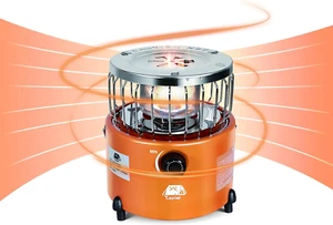 2 in 1 Portable Propane Heater and Stove, Outdoor Camping Liquefied Gas Stove, I - Picture 1 of 8