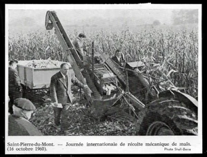 1970  --  SAINT PIERRE DU MONT 16 OCT 1960  JOURNEE INTERNATIONALE DU MAIS 3R655 - Bild 1 von 1