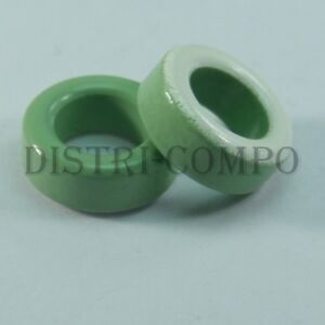 T50-12 Tore amidon vert blanc 12.70x7.70x4.83mm (lot de 2) 