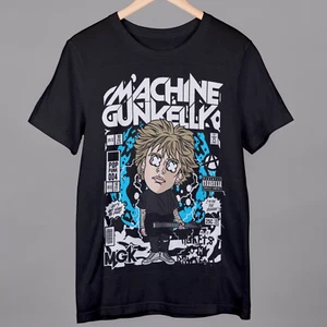 MGK Machine Gun Kelly Pop Culture T-Shirt Black Ringspun Cotton Eco Ink S to 4XL - Picture 1 of 1