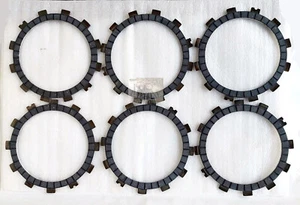 FOR Suzuki GT185 GP125 TS185 TC185 TM100 TM125 Clutch Drive Plate 6pcs. New - Bild 1 von 3
