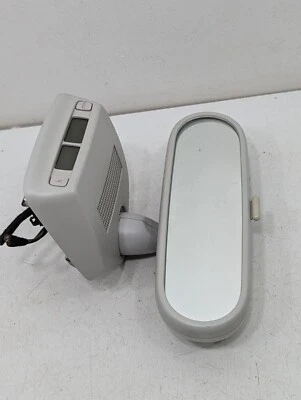1998-2006 VOLKSWAGEN BEETLE INTERIOR REAR VIEW MIRROR CLOCK OEM 1C0857511ACY20 - Image 1 of 4