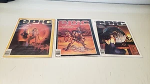 3 - EPIC MAGAZINES, - JUNE, AUG & DEC - 1983 +DM+ - Picture 1 of 1