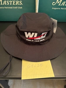 New Black World Long Drive Bucket Hat L/XL NWT - Picture 1 of 3