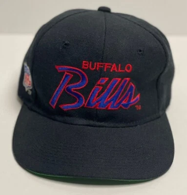 De colección ESPECIALIDADES DEPORTIVAS Snapback Lana NFL BUFFALO BILLS Sombrero Escritura Negro Foto 1 de 4